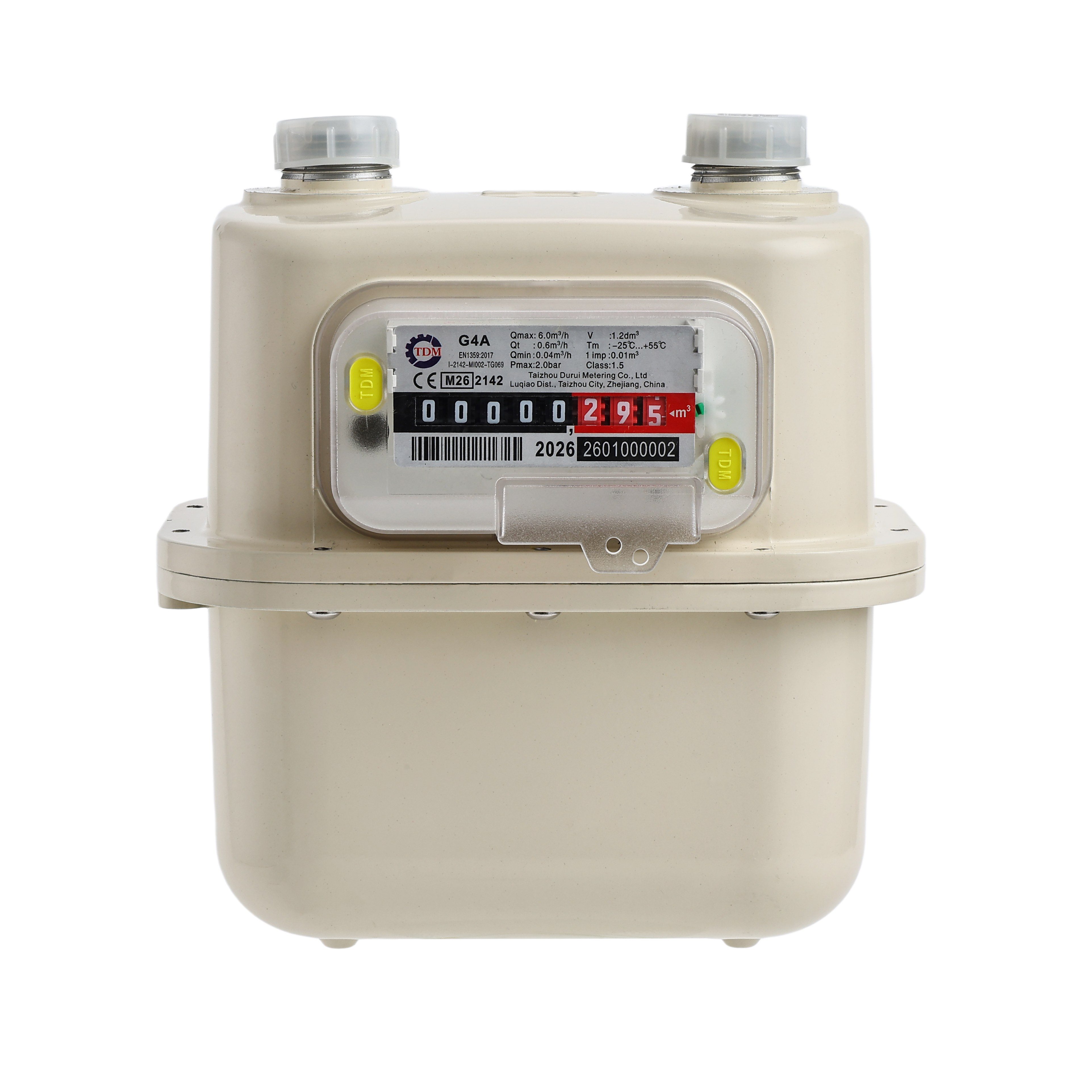 Diaphragm gas meter - AL