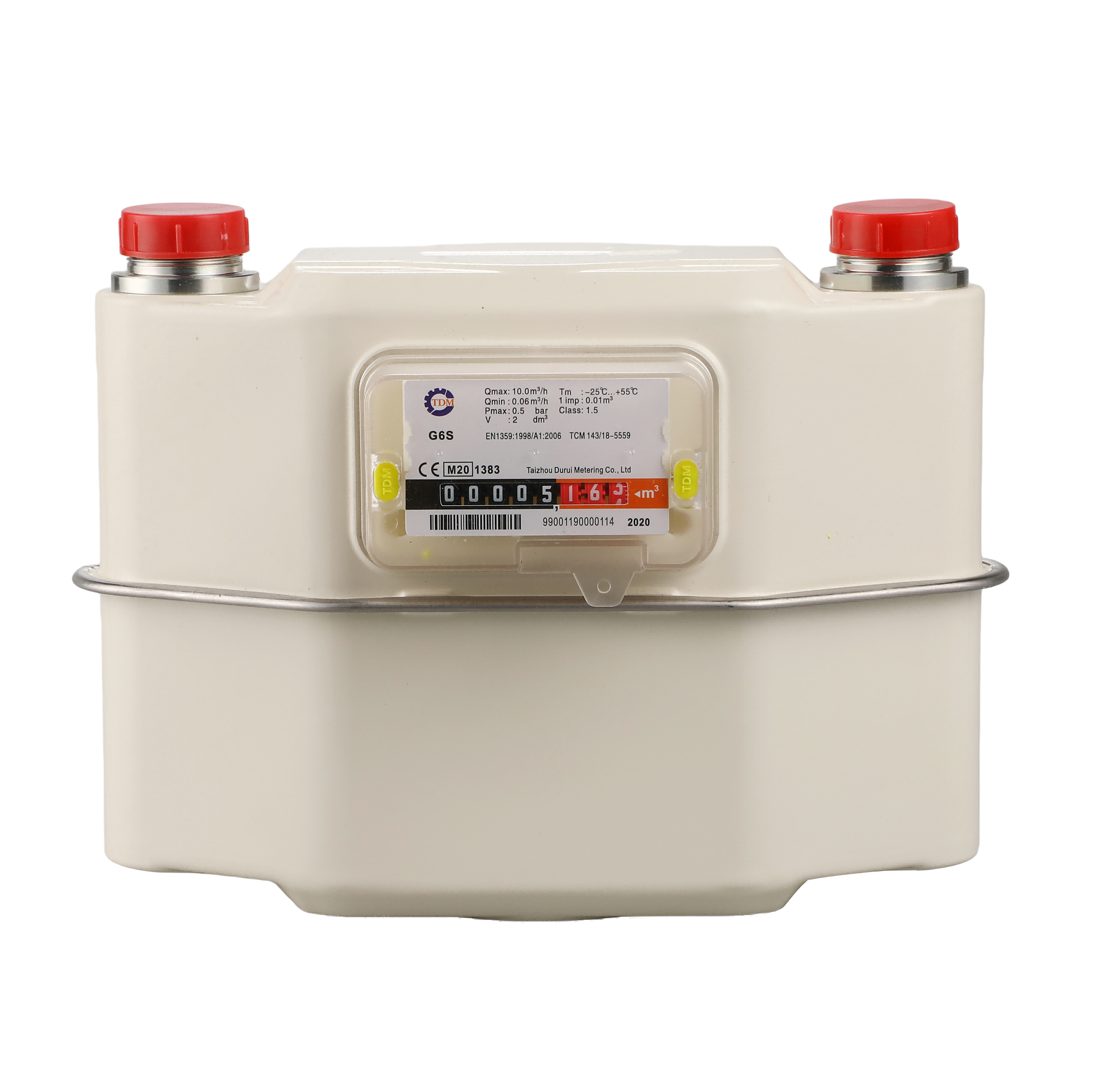 Diaphragm gas meter G6 & G6T