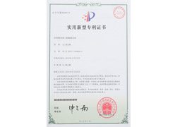 氣體流量表專(zhuān)利證書(shū)